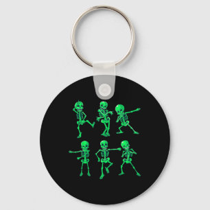 Halloween Jungen Mädchen Kinder Tanzende Skelette Schlüsselanhänger