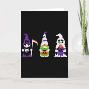 Halloween Jungen Skelett Geist Gruseliger Kürbis M Karte