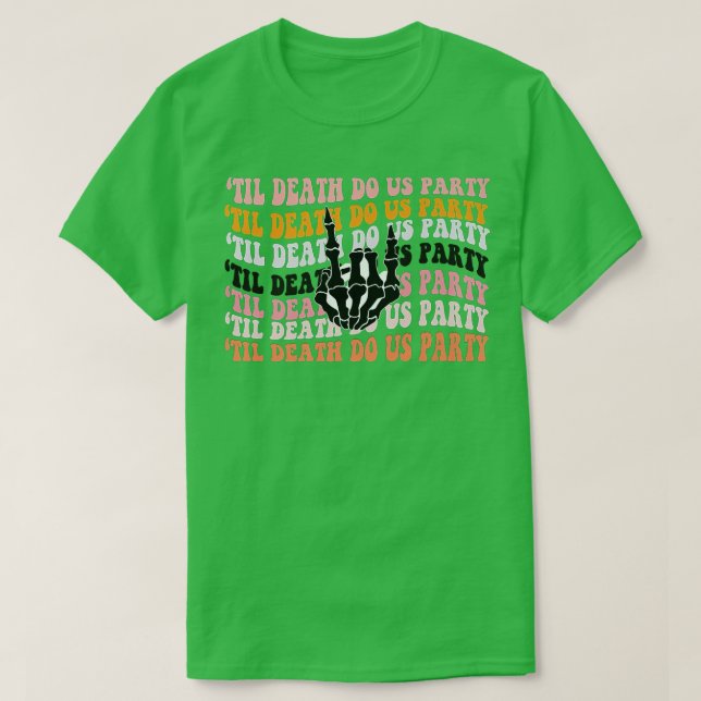 Halloween-Junggeselinnen-Abschied als scharfe Bril T-Shirt (Design vorne)