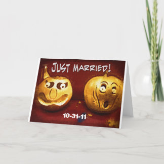 Halloween Just Eried Card Ankündigung