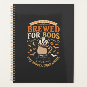 Halloween-Kaffee-Geist-Feier Planer