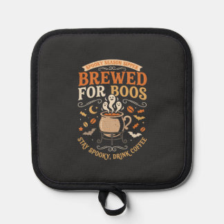 Halloween-Kaffee-Geister-Feier Topflappen