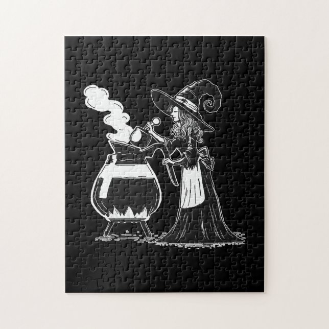 Halloween-Kaffee Puzzle (Vertikal)
