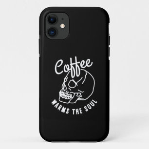 halloween Kaffee wärmt das Soul weiß Case-Mate iPhone Hülle