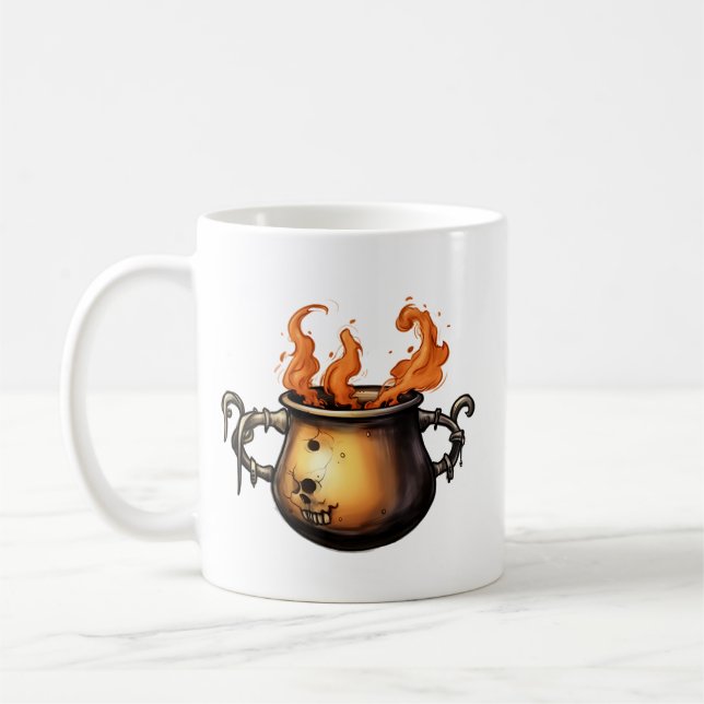 Halloween Kaffeetasse (Links)