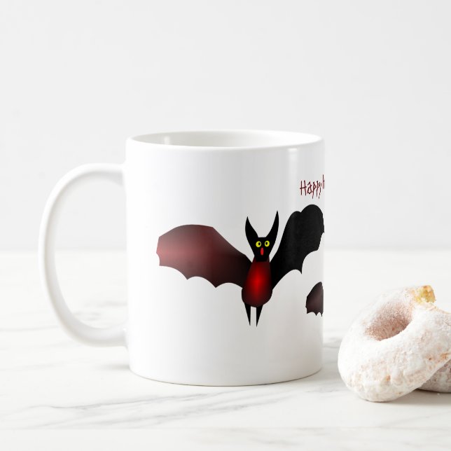 Halloween Kaffeetasse (Mit Donut)