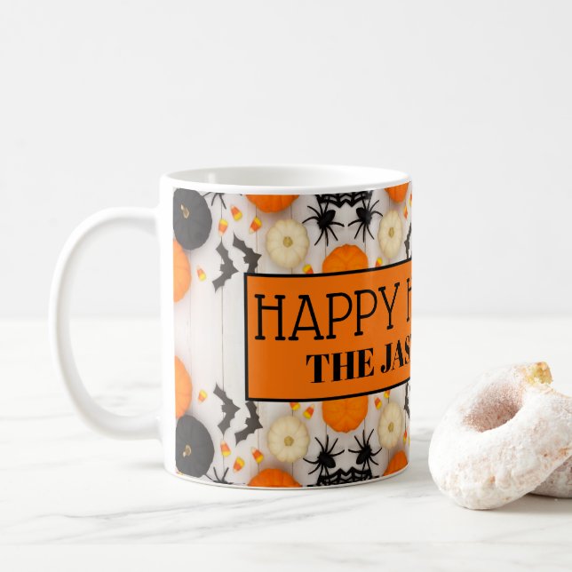 Halloween Kaffeetasse (Mit Donut)