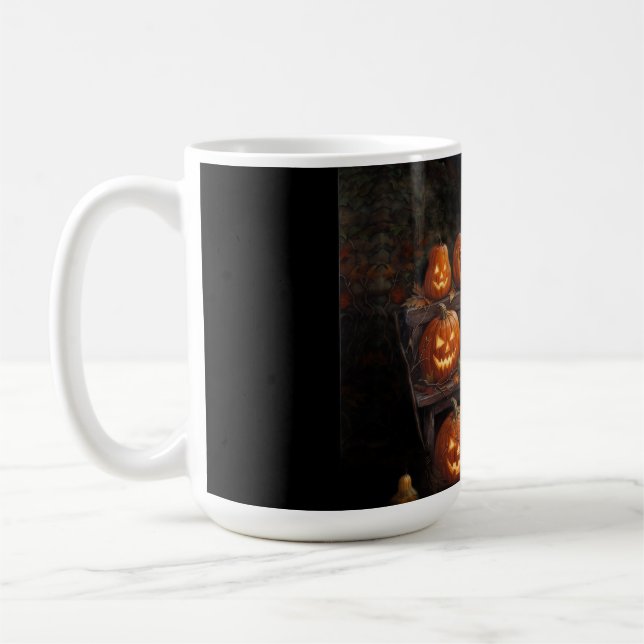 Halloween Kaffeetasse (Links)