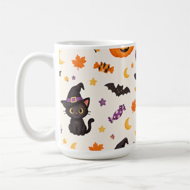 Halloween Kaffeetasse (Links)
