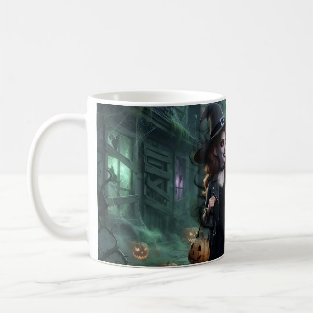 Halloween Kaffeetasse (Links)