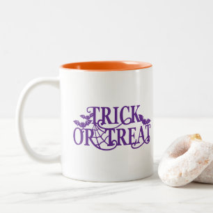 Halloween-Kaffeetasse Zweifarbige Tasse