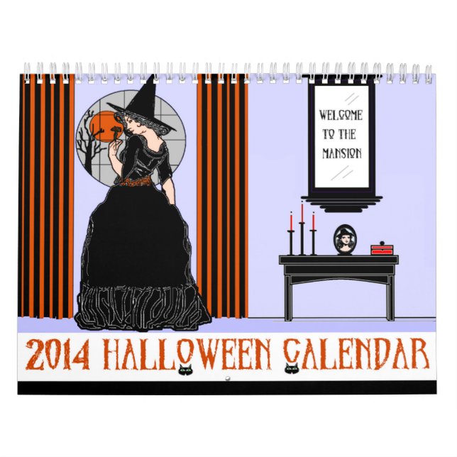 Halloween-Kalender 2014 Kalender (Titelbild)