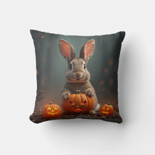 Halloween Kaninchenwirbel Kissen