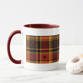 Halloween Karierte Kollektion, Kaffee oder Teetass Tasse