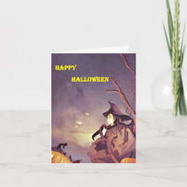 Halloween-Karte 16 Karte