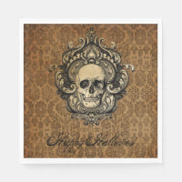 Halloween-Karte des viktorianischen Gothischen Sch