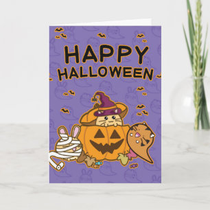 Halloween-Karte Karte