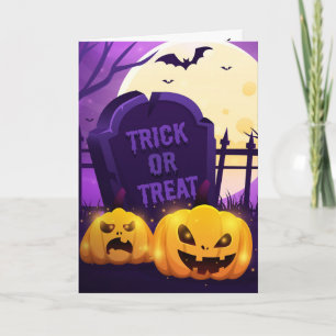 Halloween-Karte Karte