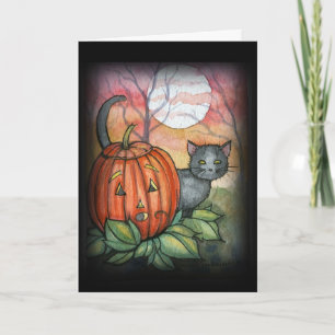 Halloween-Karte von Molly Harrison Karte