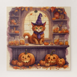 Halloween-Katze #3 Puzzle