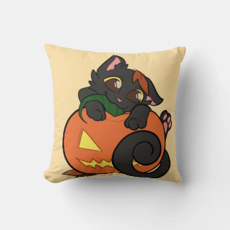 Halloween-Katze Cartoon süß Kissen