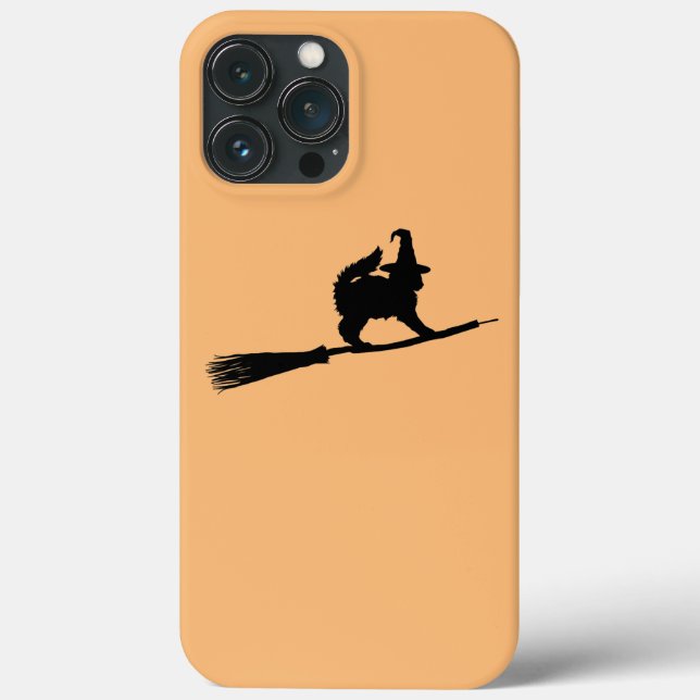 Halloween-Katze  Case-Mate iPhone Hülle (Rückseite)