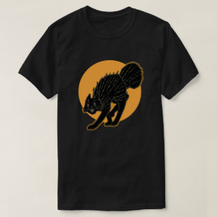 Halloween-Katze der 1920er T-Shirt