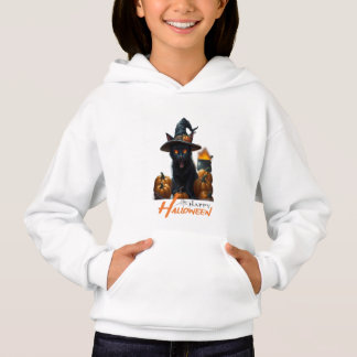Halloween-Katze Hoodie