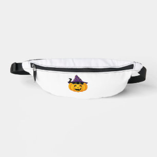 Halloween-Katze im Kürbis � Süße schwarze Kätzchen Bauchtasche