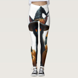 Halloween-Katze Leggings