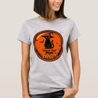 Halloween-Katze T-Shirt