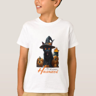 Halloween-Katze  T-Shirt