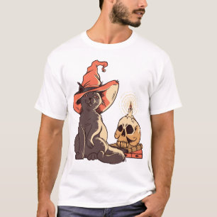 Halloween-Katze T-Shirt