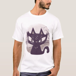 Halloween-Katze T-Shirt