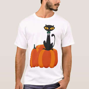 Halloween-Katze T-Shirt