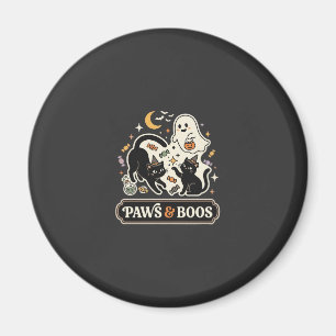 Halloween Katzen Geist Magie Magnet