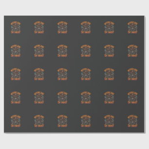 Halloween-Katzen-Hexen-Vibes Geschenkpapier