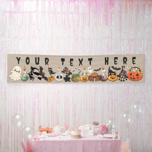 Halloween-Katzen Lustige Party Banner