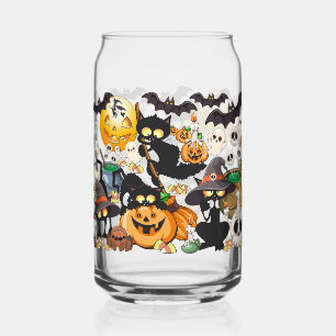 Halloween Katzen Lustige Party Dosenglas