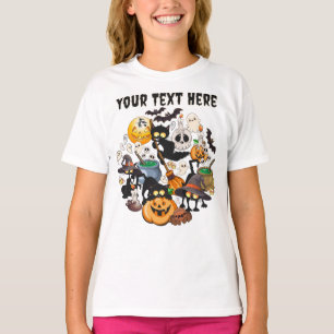 Halloween Katzen Lustige Party T-Shirt