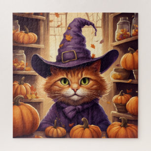 Halloween-Katzen-Puzzle Puzzle
