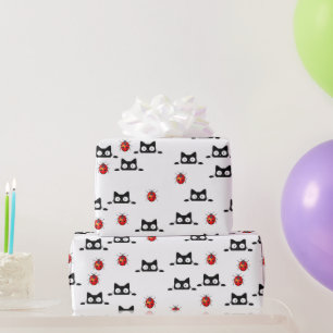 Halloween Katzen Wrapping Paper Geschenkpapier