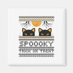 Halloween-Katzenaugen-Spooky-Trick oder Treat Tren Magnet