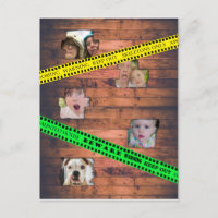 Halloween-Kautionsband hinter der Wand gefangen