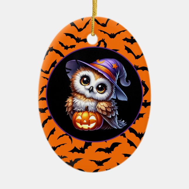 Halloween Keramik Ornament (Vorne)