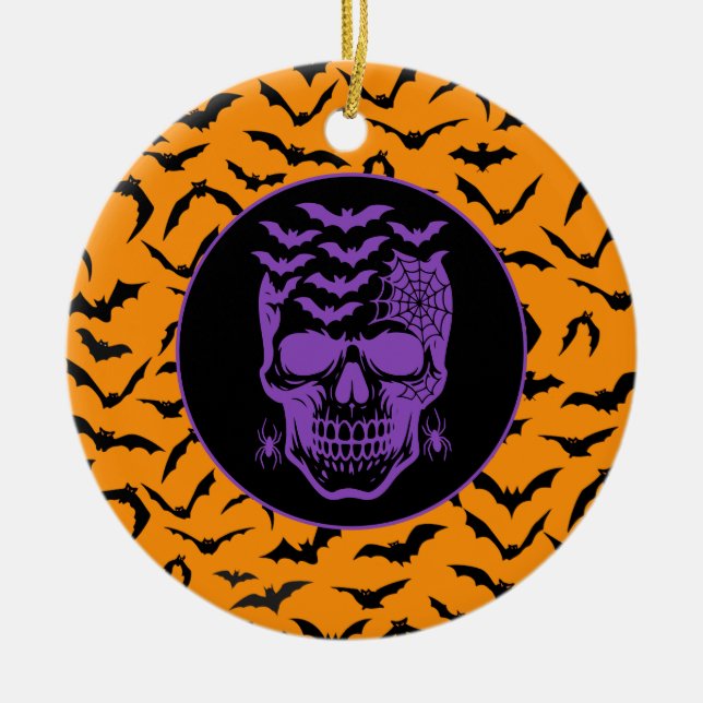 Halloween Keramik Ornament (Vorne)
