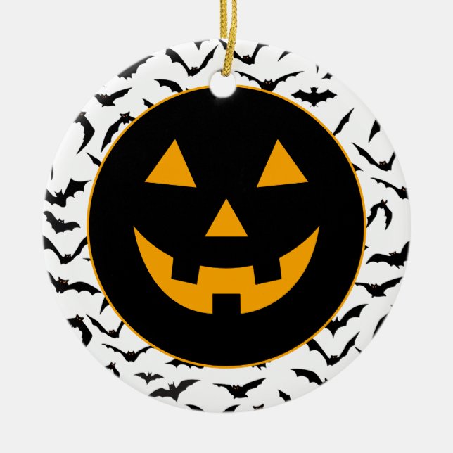 Halloween Keramik Ornament (Vorne)