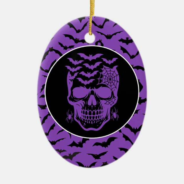 Halloween Keramik Ornament (Vorne)