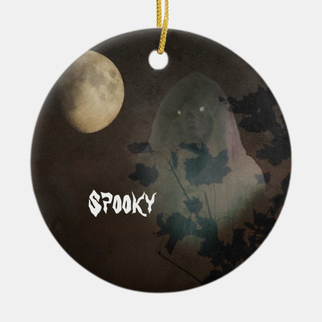 Halloween Keramik Ornament (Vorne)