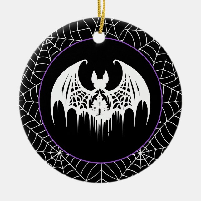 Halloween Keramik Ornament (Vorne)